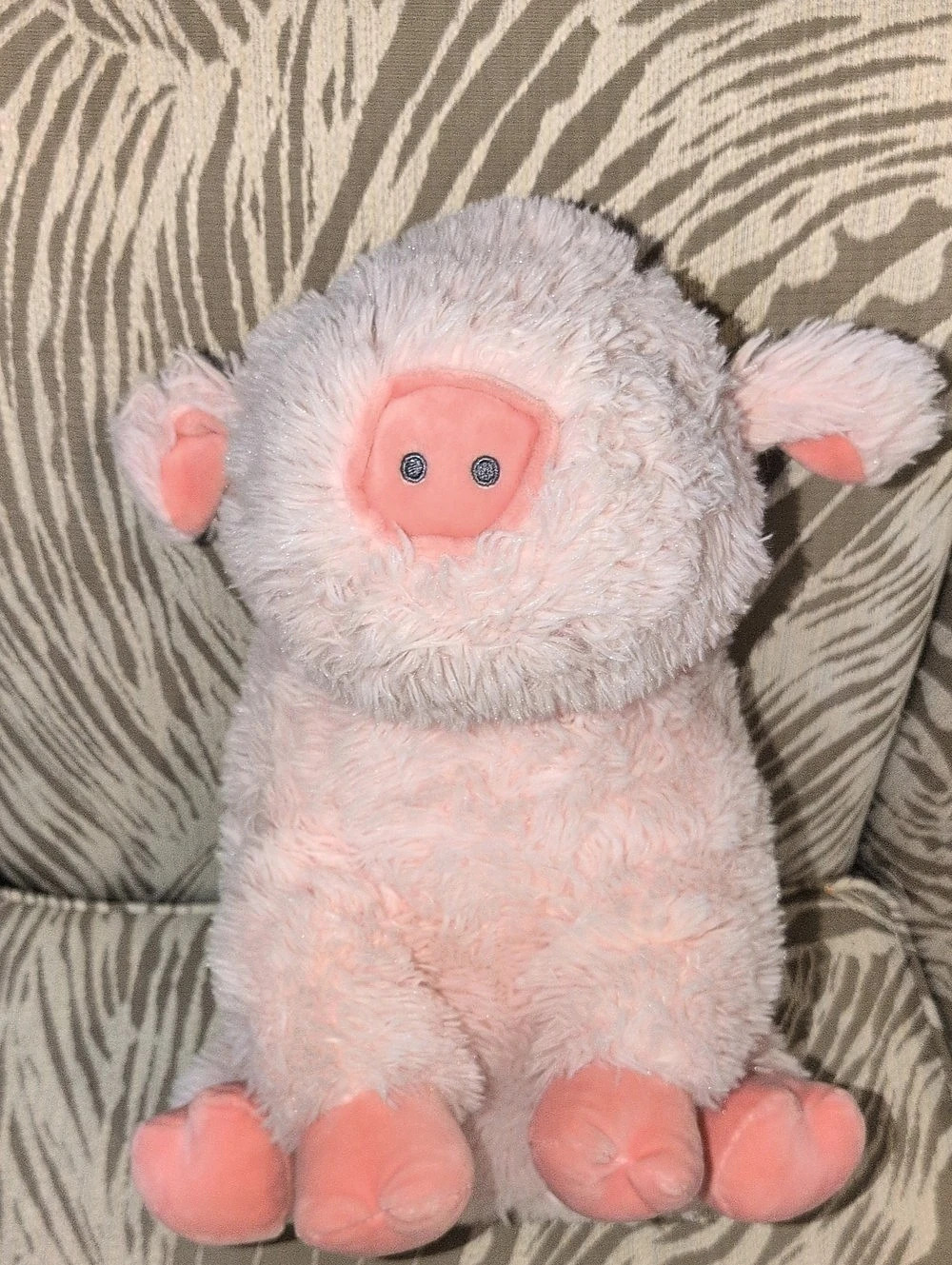 Pink Plush Pig Stuffed Animal
